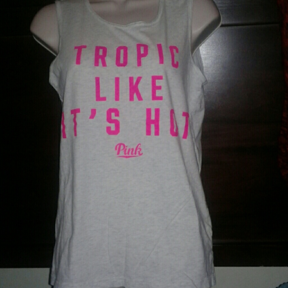 Pink by Victoria secret tank top size xs
